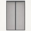 Magnetic screen door front view