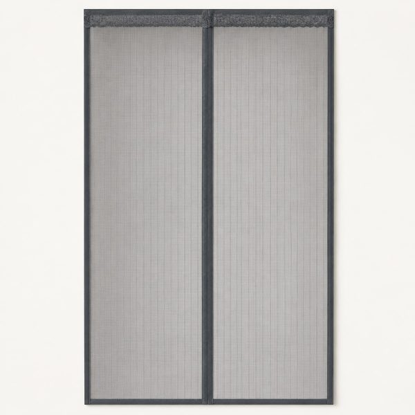 Magnetic screen door front view