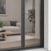 Magnetic screen door for living room